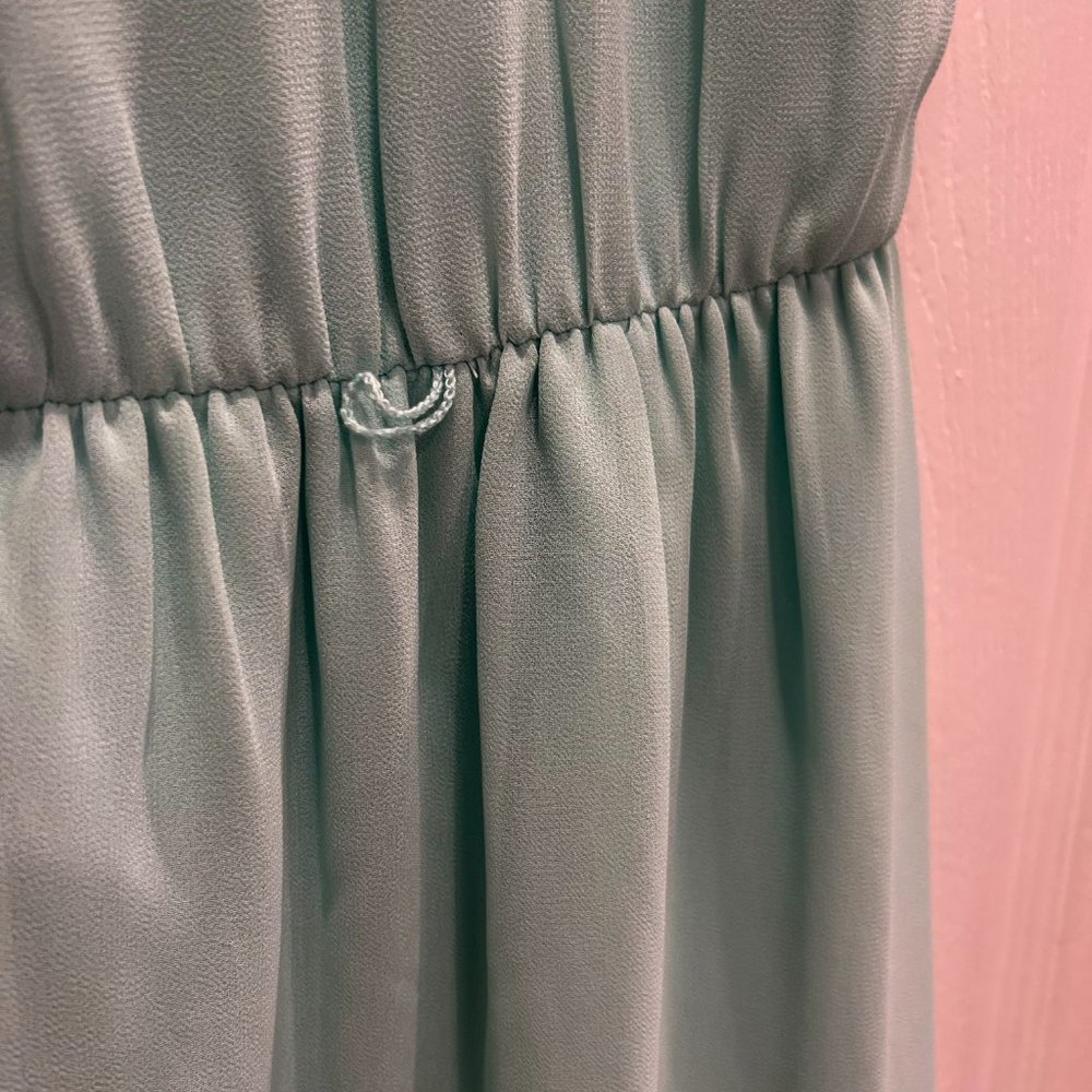 IZ Byer Scallop Edge A-Line Dress, Size L - Picture 6 of 8